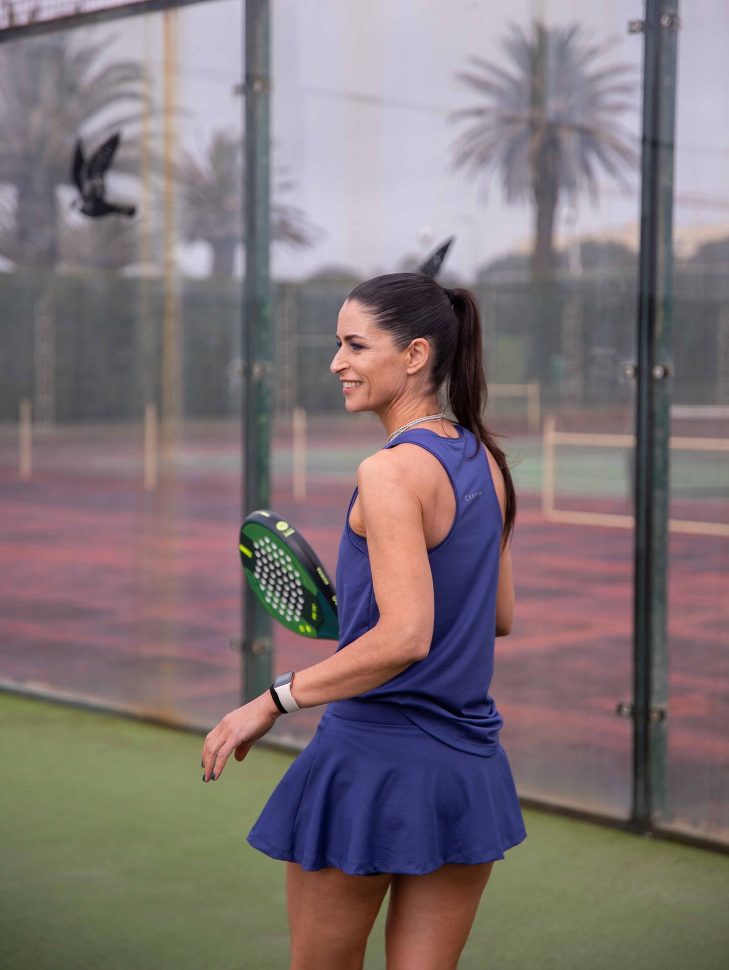 Blue Sleeveless Tshirt