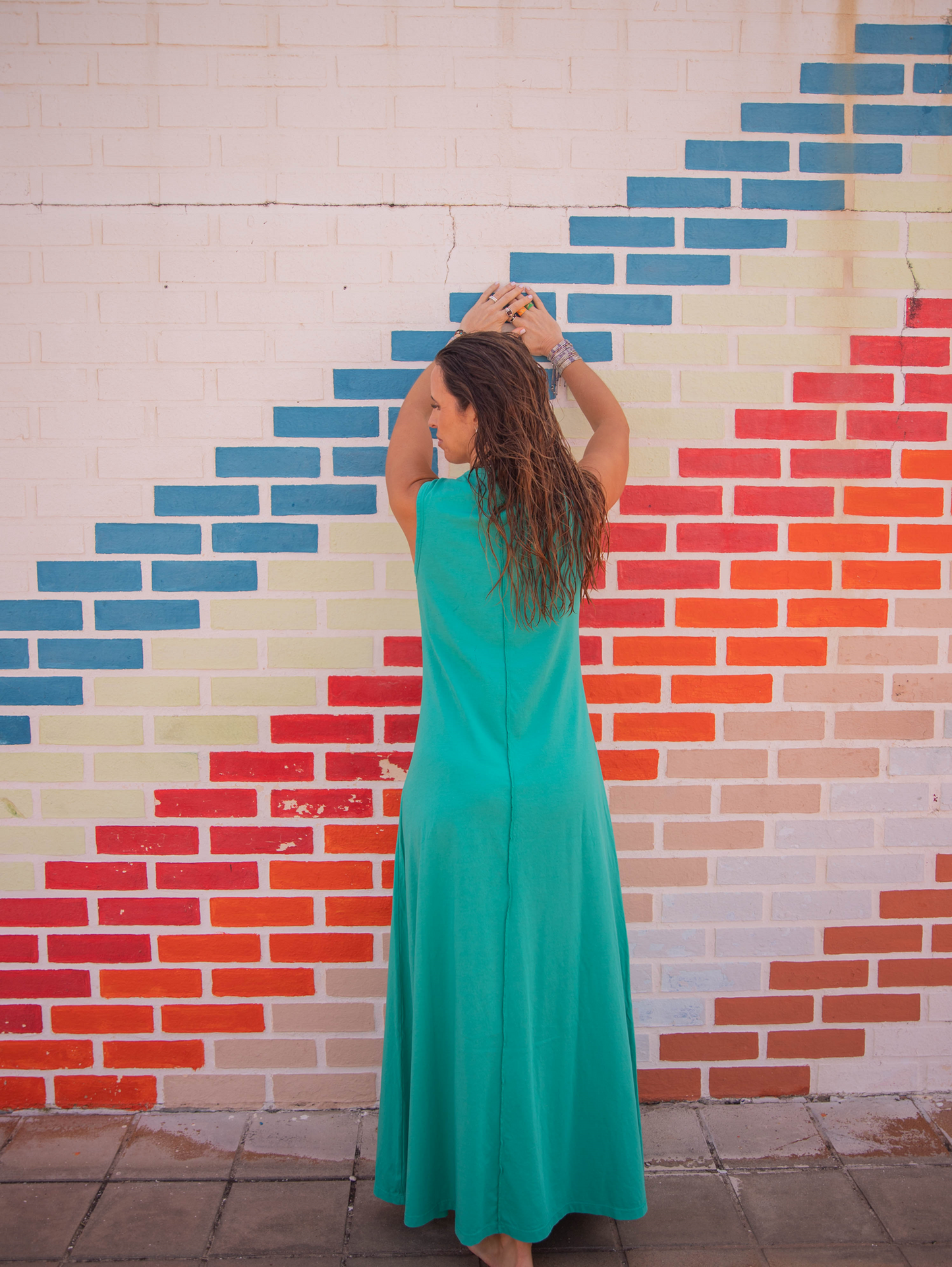 Vestido Decote Redondo