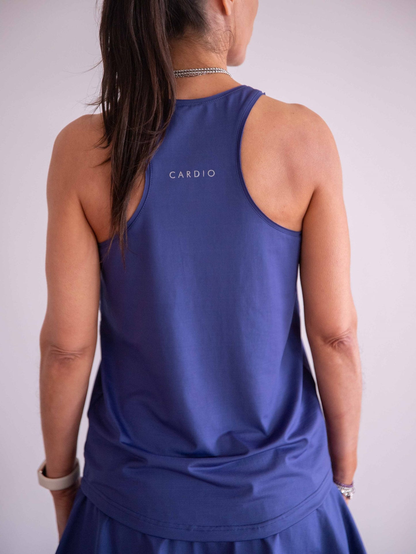 Blue Sleeveless Tshirt