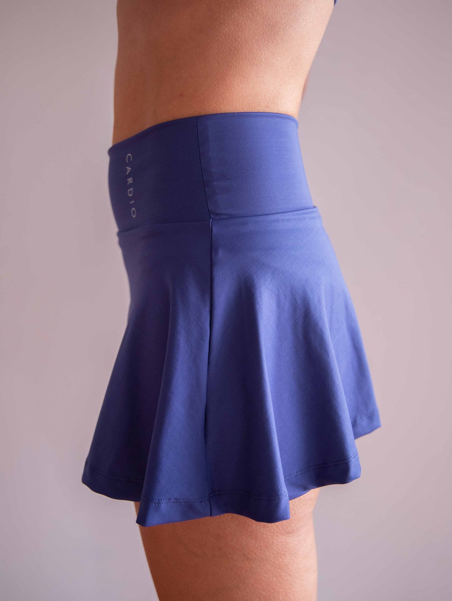 Blue Skirt Shorts