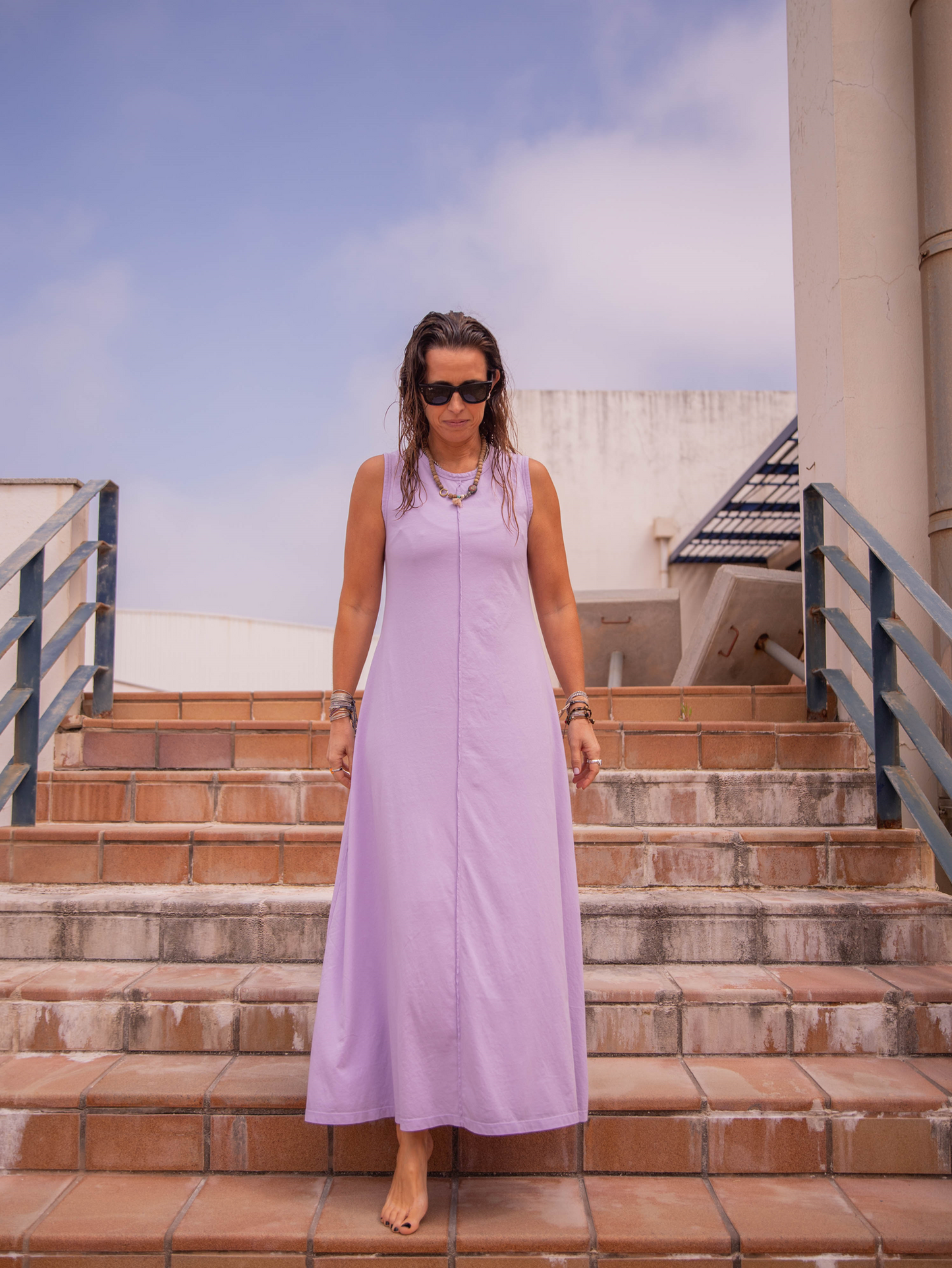 Vestido Decote Redondo