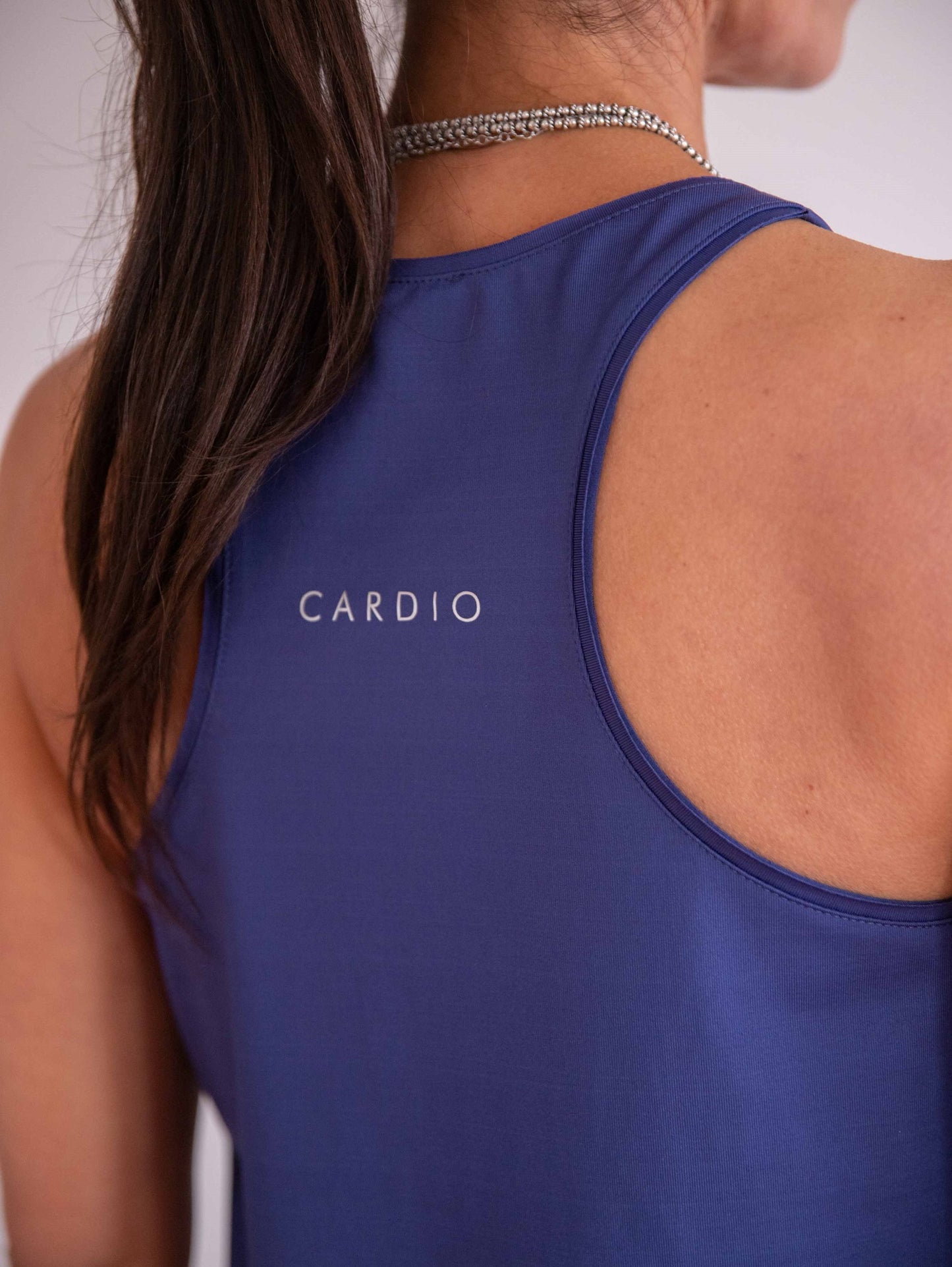 Blue Sleeveless Tshirt